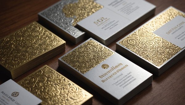 5 façons d'utiliser la dorure à chaud pour vos cartes de visite
