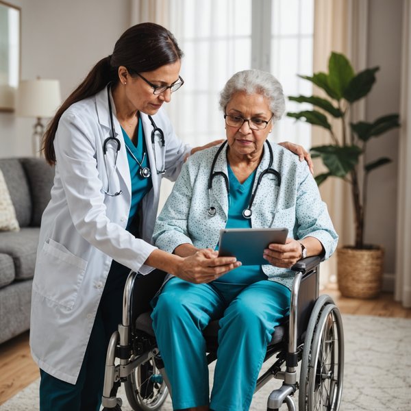 Comment les entreprises de services de santé à domicile peuvent-elles utiliser des outils numériques pour offrir des soins personnalisés ?